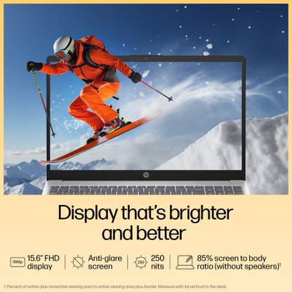 HP AMD Ryzen 7 Octa Core 5825U - (16 GB/512 GB SSD/Windows 11 Home) 15-fc0476AU Thin and Light Laptop