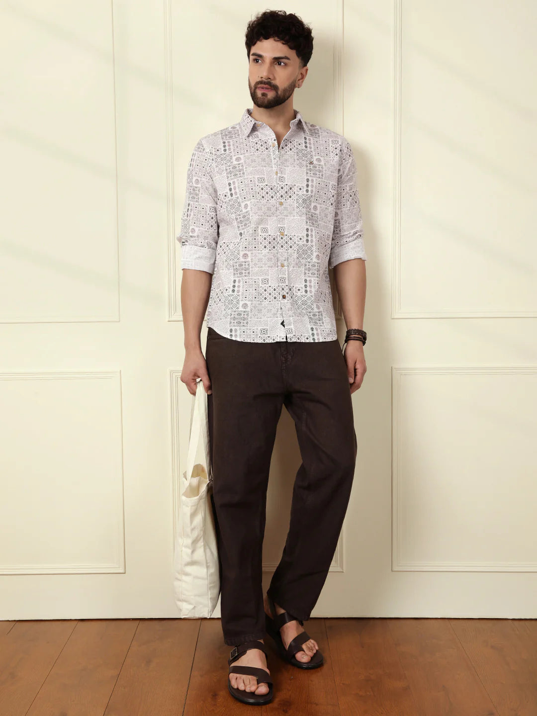 Abstract Patterns AOP Shirt | Off White