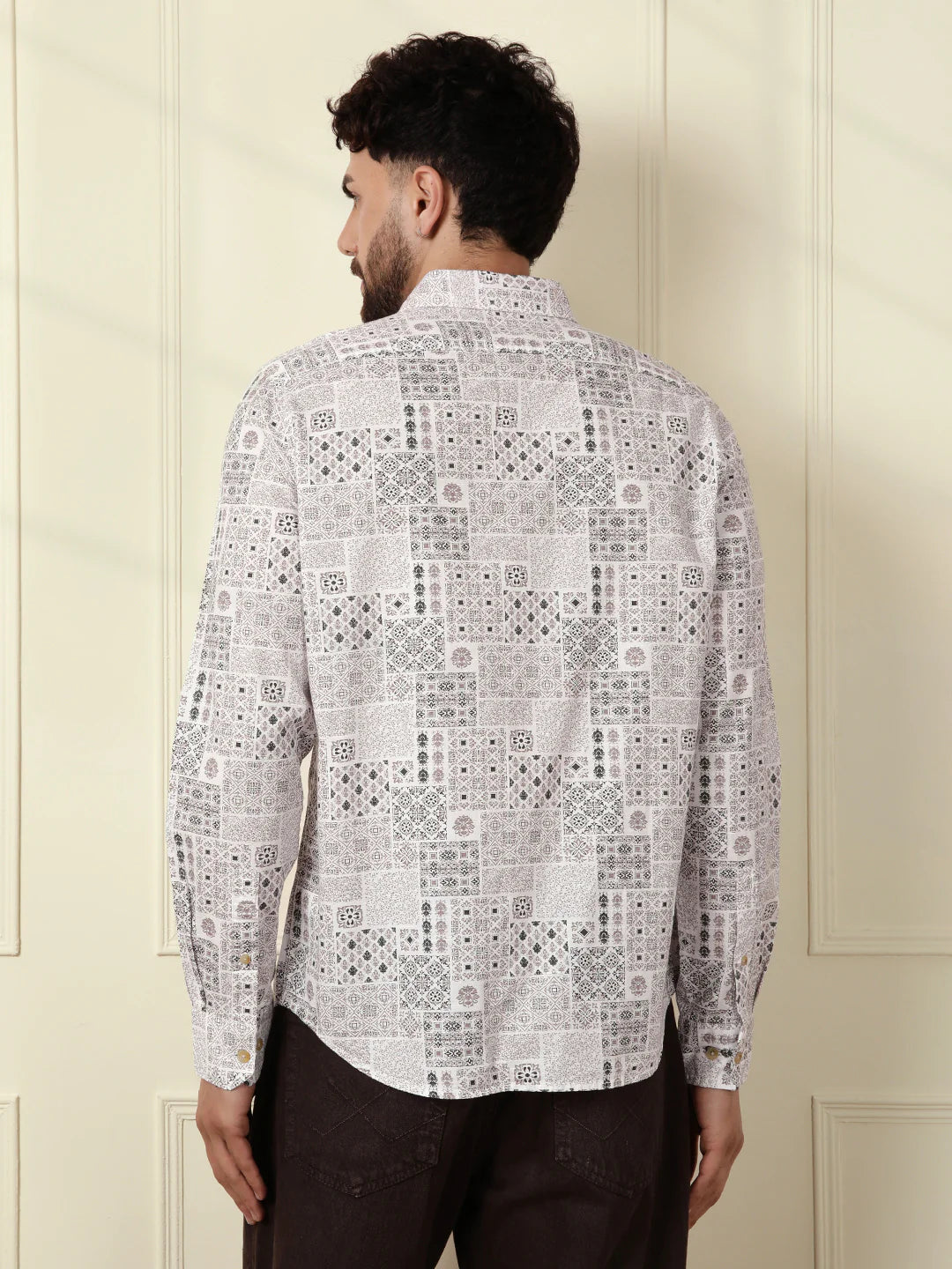 Abstract Patterns AOP Shirt | Off White