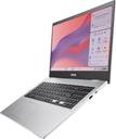 ASUS Chromebook Intel Celeron Dual Core N4500 - (4 GB/64 GB EMMC Storage/Chrome OS) CX1500CKA-NJ0393 Chromebook (15.6 Inch, Transparent Silver, 1.80 Kg)