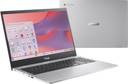 ASUS Chromebook Intel Celeron Dual Core N4500 - (4 GB/64 GB EMMC Storage/Chrome OS) CX1500CKA-NJ0393 Chromebook (15.6 Inch, Transparent Silver, 1.80 Kg)