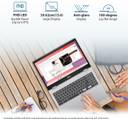 ASUS Chromebook Intel Celeron Dual Core N4500 - (4 GB/64 GB EMMC Storage/Chrome OS) CX1500CKA-NJ0393 Chromebook (15.6 Inch, Transparent Silver, 1.80 Kg)