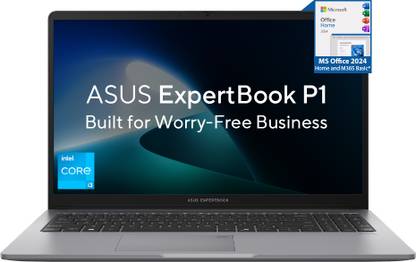 ASUS Expertbook P1 Intel Core i3 13th Gen 1315U - (16 GB/512 GB SSD/Windows 11 Home) P1503CVA-S71074WS Thin and Light Laptop