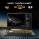 ASUS TUF Gaming A15 AMD Ryzen 7 Octa Core 7435HS - (16 GB/512 GB SSD/Windows 11 Home/4 GB Graphics/NVIDIA GeForce RTX 2050) FA566NFR-HN259W Gaming Laptop