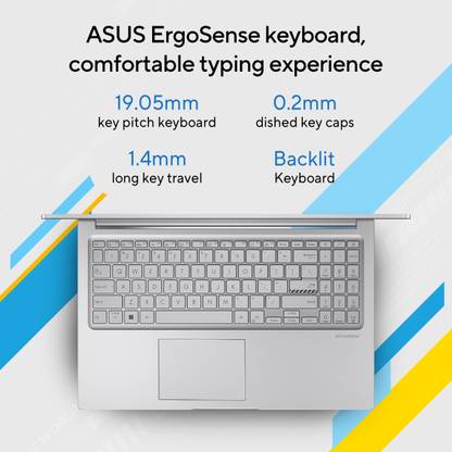 ASUS Vivobook 15 Intel Core i5 13th Gen 1335U - (16 GB/512 GB SSD/Windows 11 Home) X1504VA-NJ540WS Thin and Light Laptop