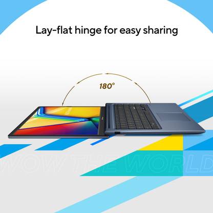 ASUS Vivobook 15, with Backlit Keyboard, Intel Core i5 12th Gen 1235U - (8 GB/512 GB SSD/Windows 11 Home) X1504ZA-NJ520WS Thin and Light Laptop