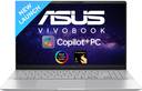 ASUS Vivobook S15 OLED Powered Copilot + PC, AI PC, Full Metal Body, Snapdragon X Elite - (16 GB/1 TB SSD/Windows 11 Home) S5507QAD-MA751WS Thin and Light Laptop