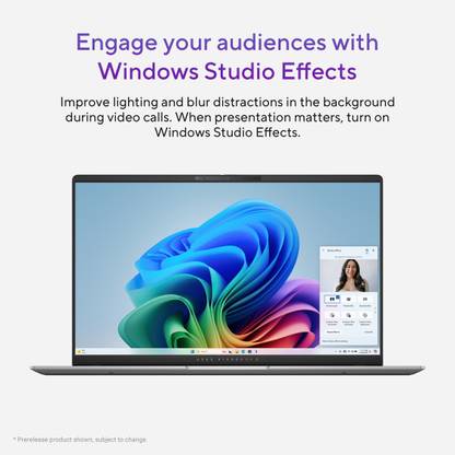 ASUS Vivobook S15 OLED Powered Copilot + PC, AI PC, Full Metal Body, Snapdragon X Elite - (16 GB/1 TB SSD/Windows 11 Home) S5507QAD-MA751WS Thin and Light Laptop