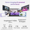 ASUS Vivobook S15 OLED Powered Copilot + PC, AI PC, Full Metal Body, Snapdragon X Elite - (16 GB/1 TB SSD/Windows 11 Home) S5507QAD-MA751WS Thin and Light Laptop
