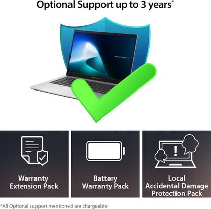 ASUS Expertbook P1 Intel Core i3 13th Gen 1315U - (16 GB/512 GB SSD/Windows 11 Home) P1403CVA-S60938WS Thin and Light Laptop
