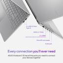 ASUS Vivobook S15 OLED Powered Copilot + PC, AI PC, Full Metal Body, Snapdragon X Elite - (16 GB/1 TB SSD/Windows 11 Home) S5507QAD-MA751WS Thin and Light Laptop