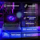Lenovo LOQ Intel Core i5 13th Gen 13450HX - (16 GB/512 GB SSD/Windows 11 Pro/6 GB Graphics/NVIDIA GeForce RTX 3050) 15IRX9 Gaming Laptop (15.6 Inch, Luna Grey, 2.4 Kg, With MS Office)