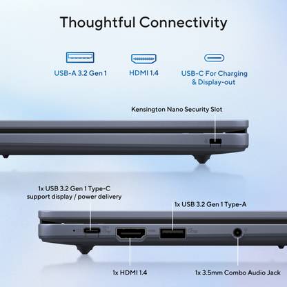 ASUS Chromebook CX14 Intel Celeron Dual Core N4500 - (4 GB/64 GB EMMC Storage/Chrome OS) CX1405CKA-NK0154 Chromebook