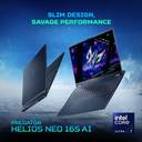Acer Predator Helios Neo 16S AI Intel Core Ultra 7 - (16 GB/1 TB SSD/Windows 11 Home/8 GB Graphics/NVIDIA GeForce RTX 5060) PHN16S-71 Gaming Laptop (16 Inch, Abyssal Black, 2.3 Kg)