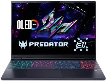 Acer Predator Helios Neo 16S AI Intel Core Ultra 7 - (16 GB/1 TB SSD/Windows 11 Home/8 GB Graphics/NVIDIA GeForce RTX 5050) PHN16S-71 Gaming Laptop (16 Inch, Abyssal Black, 2.3 Kg)