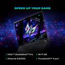 Acer Predator Helios Neo 16S AI Intel Core Ultra 7 - (16 GB/1 TB SSD/Windows 11 Home/8 GB Graphics/NVIDIA GeForce RTX 5060) PHN16S-71 Gaming Laptop (16 Inch, Abyssal Black, 2.3 Kg)